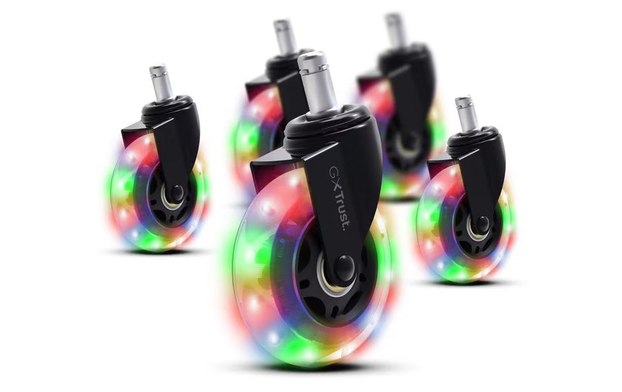 Trust GXT701 LED Gel Chair Castors