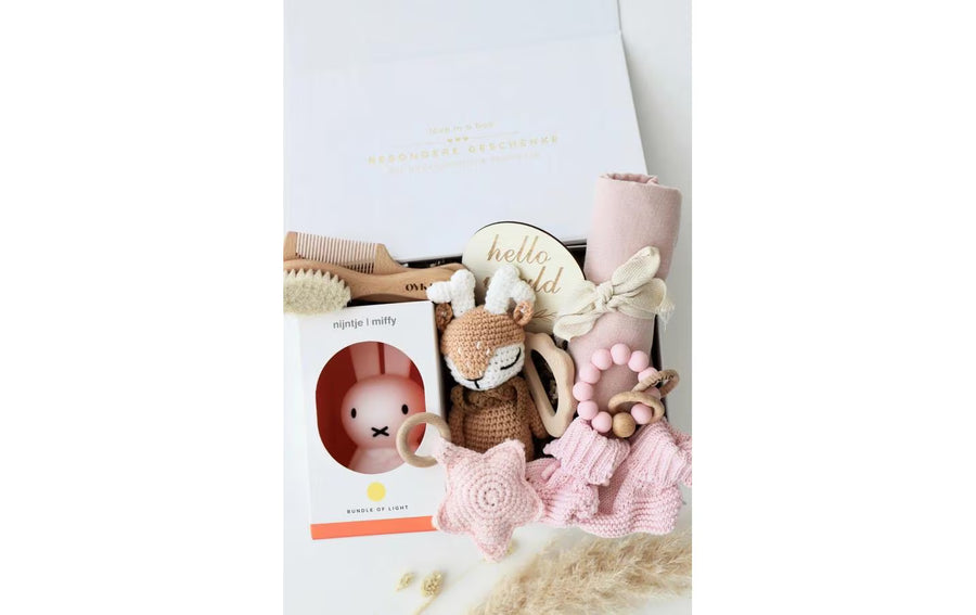 Oykami Geschenkset Madeira Rosa mit Miffy Nachtlicht