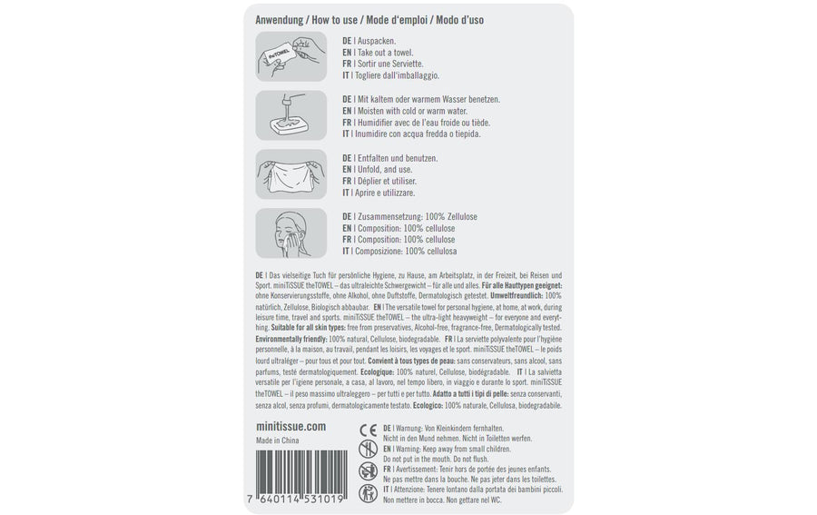 miniTiSSUE theTOWEL BoxTT220, 880 Stück