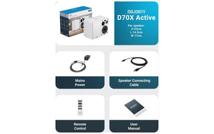 Majority D70X Aktiv, Weiss