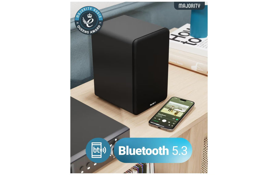 Majority D70X attivo, Black