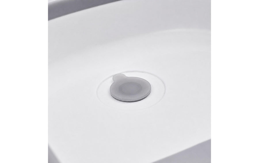 relaxdays Babybadewanne Grau/Weiss