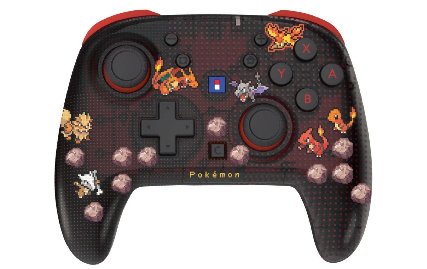 Hori Wireless Horipad Turbo – Pixelrot [NSW2/NSW]