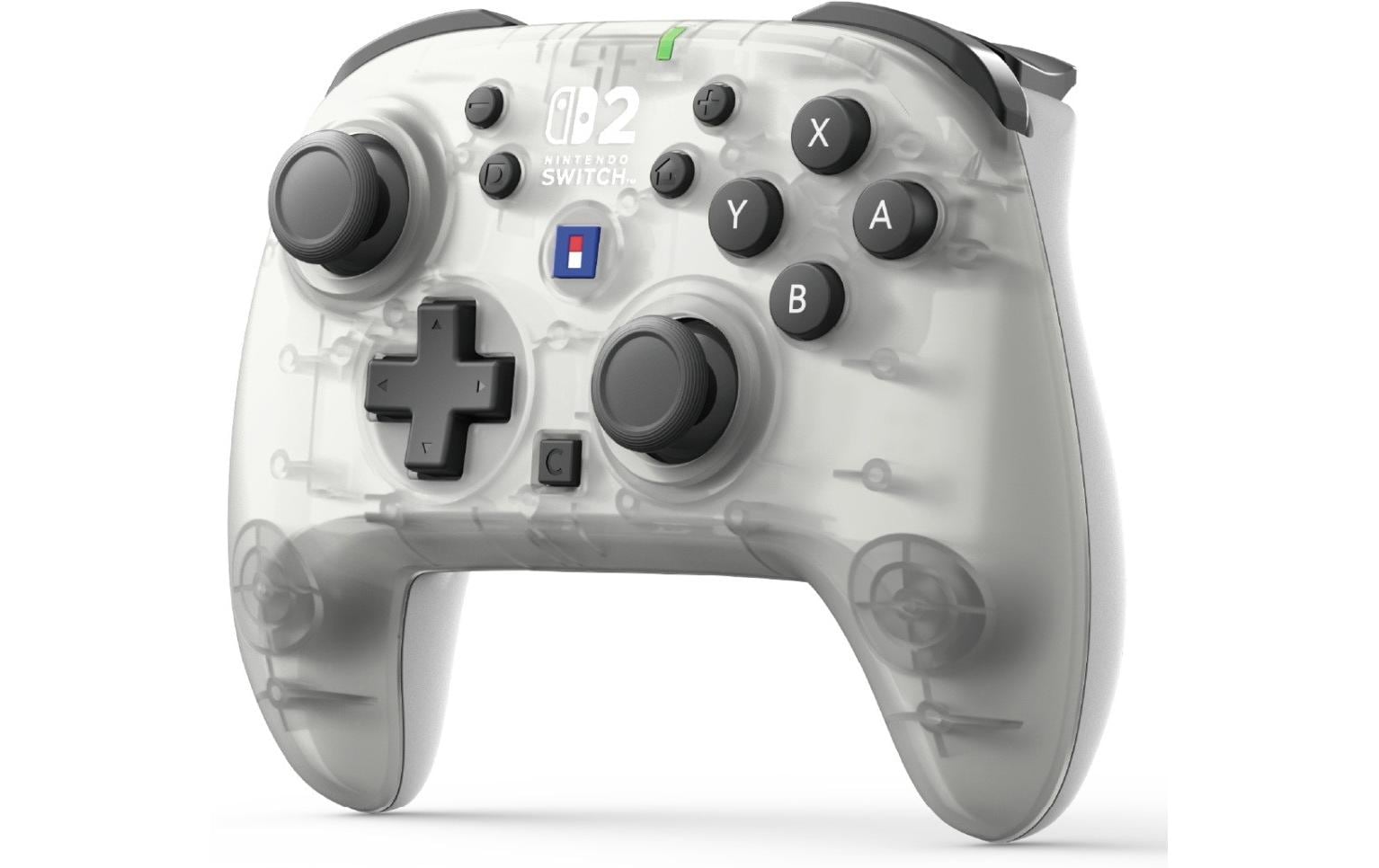 Hori Wireless Horipad Turbo – white [NSW2/NSW] Kabellos, Weiss