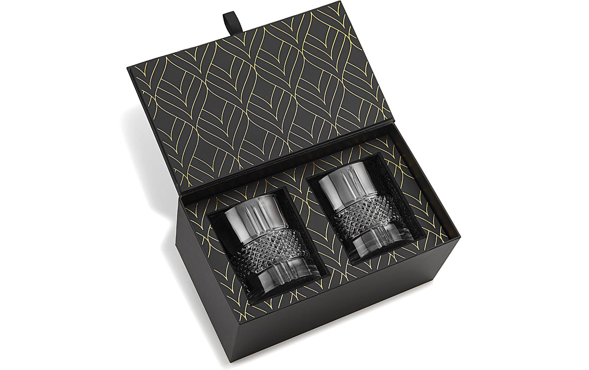 R.O.C.K.S. Whisky-Set Reserve 340 ml, 2 Stück, Transparent