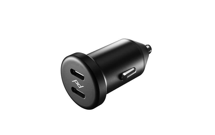 Peak Design Mobile Dual Car Power Adapter Schwarz, 45 W, USB-C