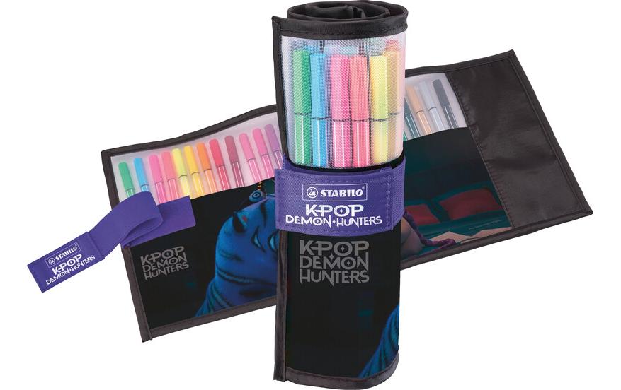 STABILO Pen 68 K-pop Demon Hunters Rollerset, Limited Edition