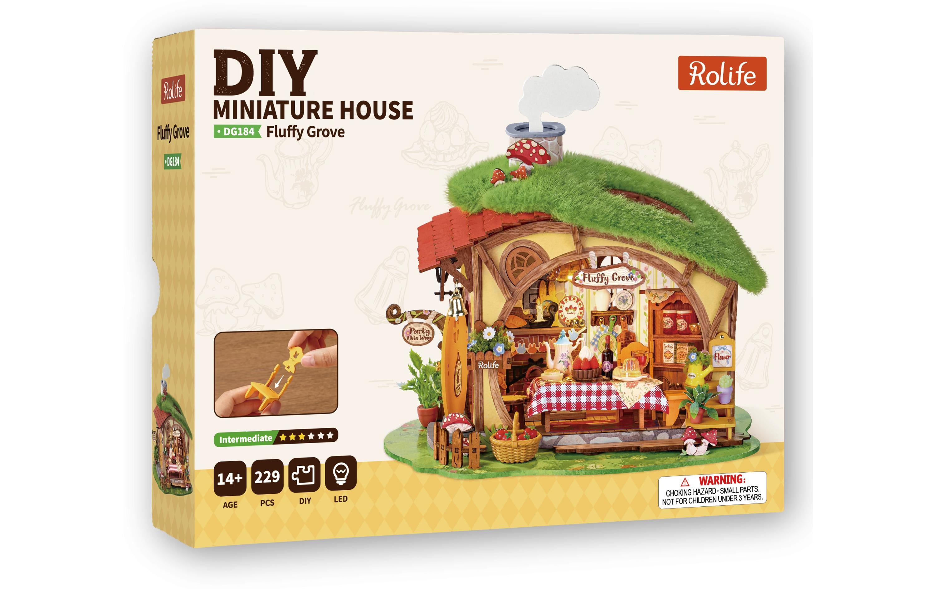 Rolife Rolife Fluffy Grove Miniaturhaus Holz