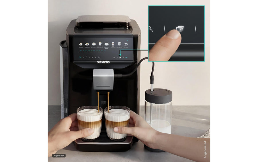 Siemens Kaffeevollautomat TP555EM7 Schwarz