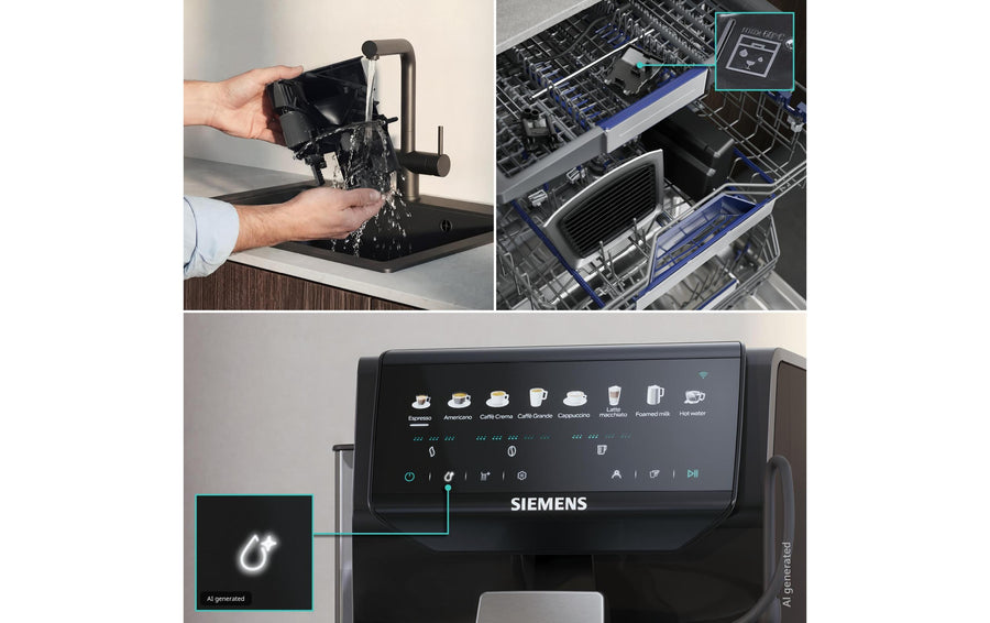 Siemens Kaffeevollautomat TP555EM7 Schwarz