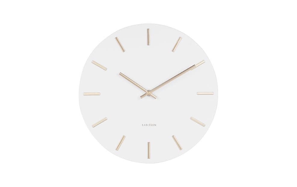 KARLSSON Wanduhr Wanduhr-Anhänger, klein Weiss