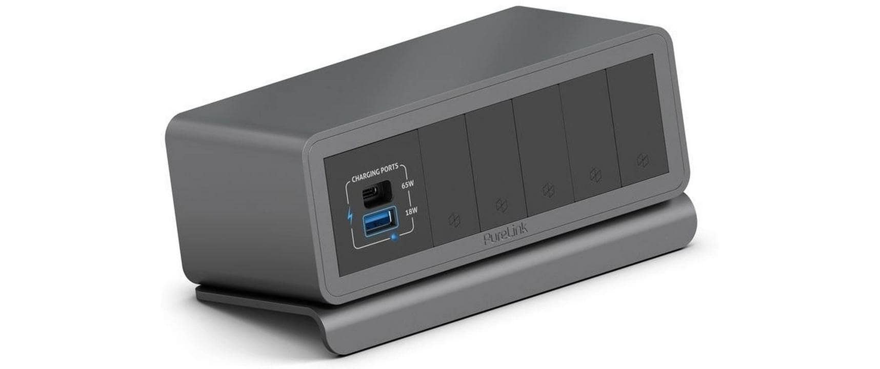 PureLink Dockingstation mediahub2 7-Slot-Gehäuse, Space Grey