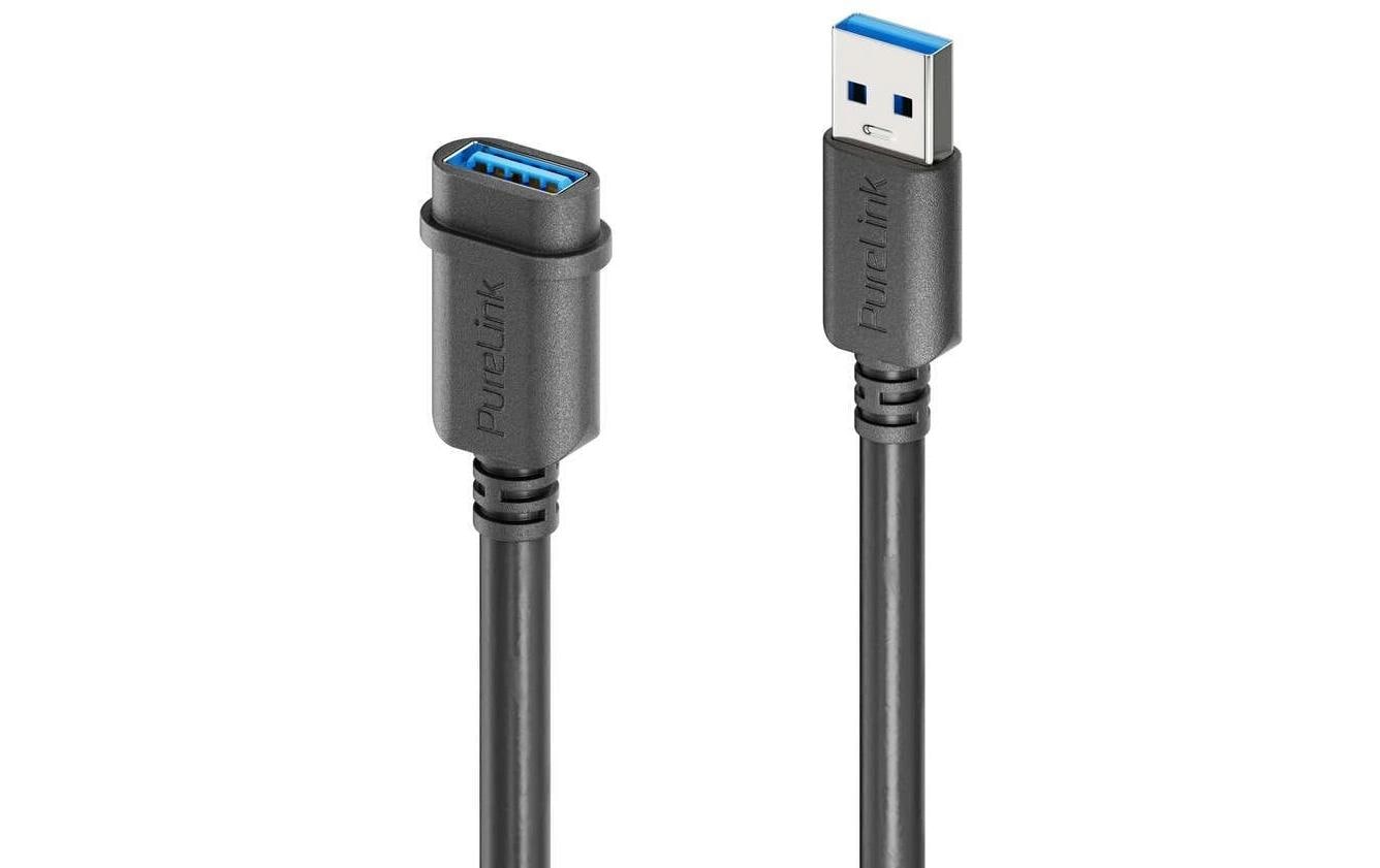 PureLink USB 3.0-Kabel mediahub2 F/M USB-A - USB-A 1 m