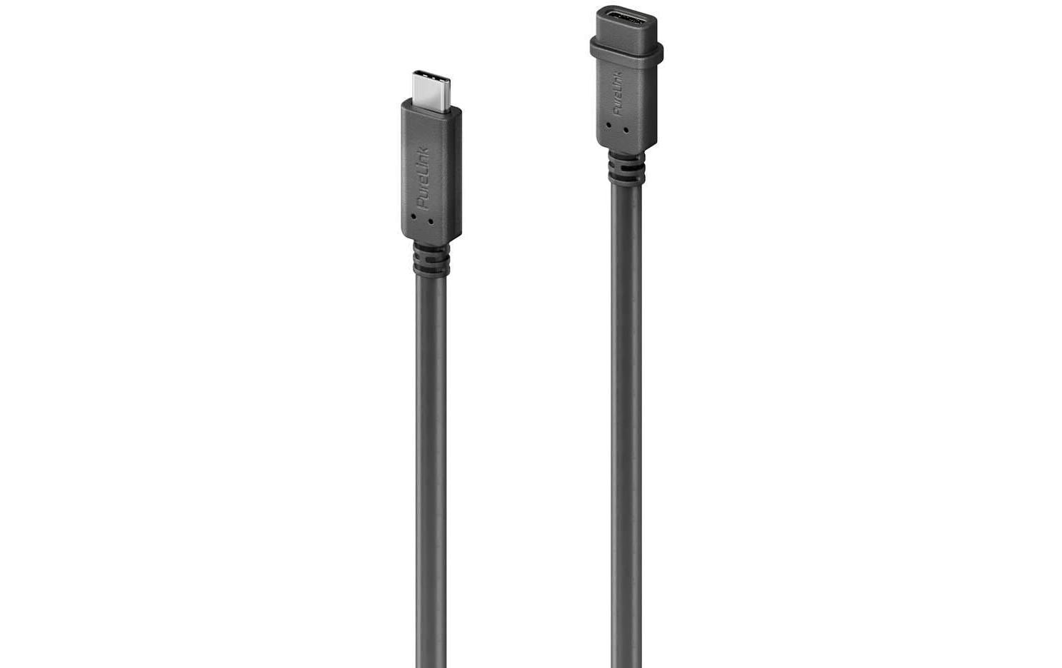 PureLink mediahub2 F/M-Verbindungskabel USB-C - USB-C 0.8 m