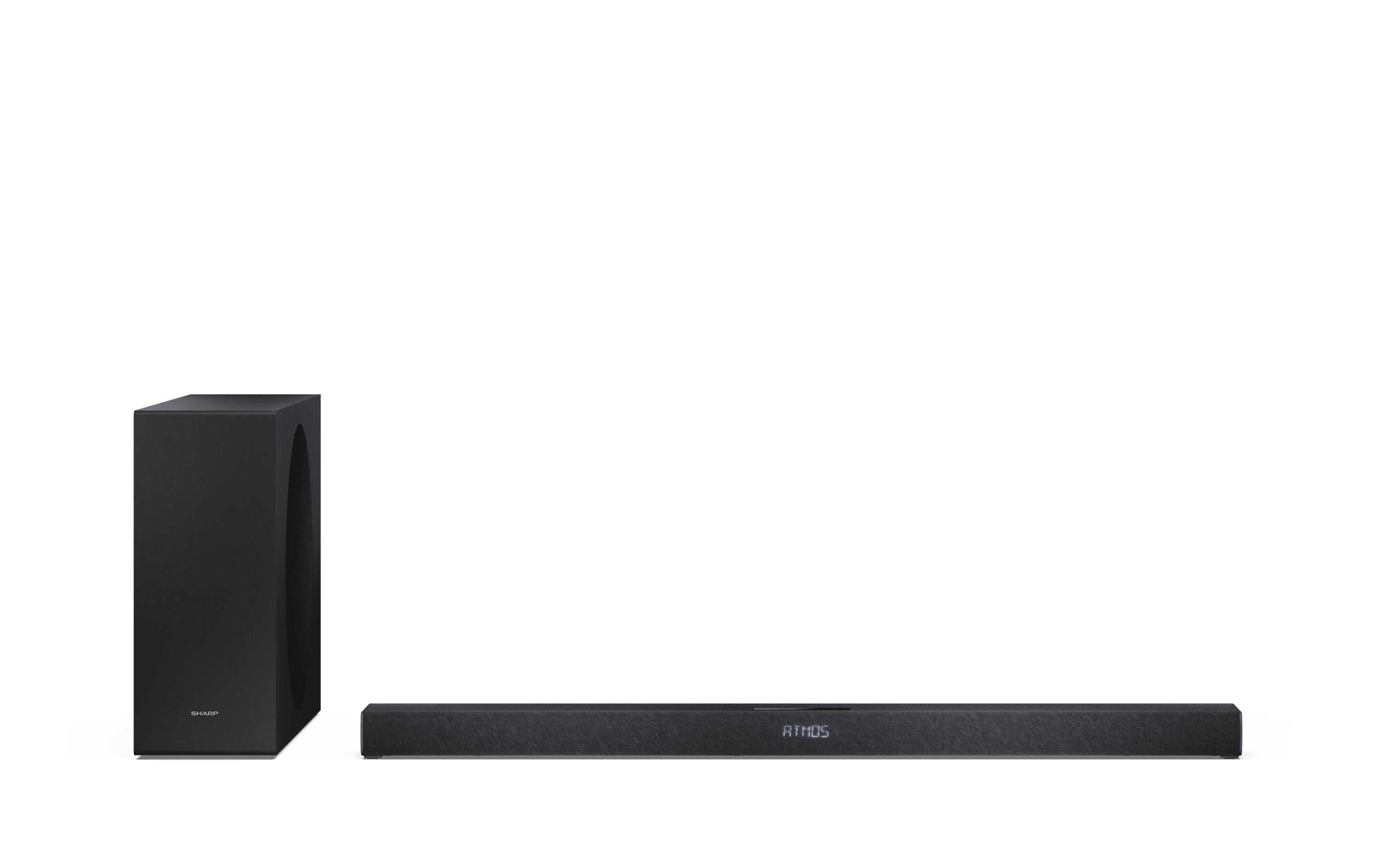Sharp HTSBW320 mit kabellosem Subwoofer, 2.1-Kanal, 360 W