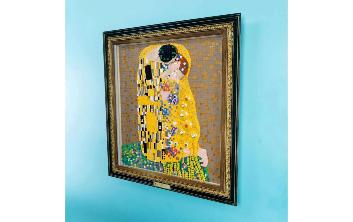 iDisplayit Acryl-Wand-Display für LEGO® 31221 Gustav Klimt – Der Kuss