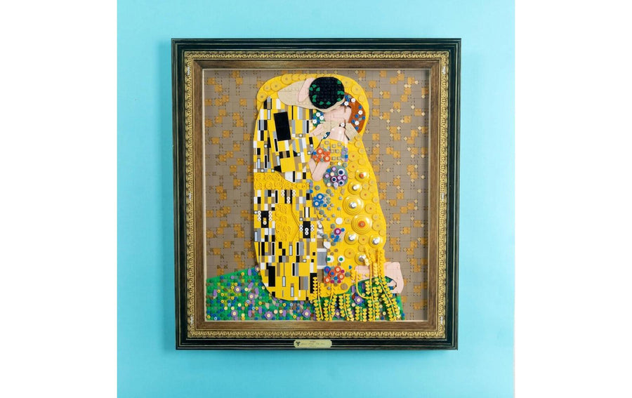 iDisplayit Acryl-Wand-Display für LEGO® 31221 Gustav Klimt – Der Kuss