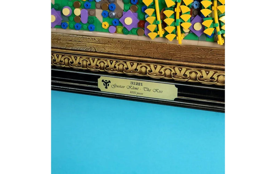 iDisplayit Acryl-Wand-Display für LEGO® 31221 Gustav Klimt – Der Kuss