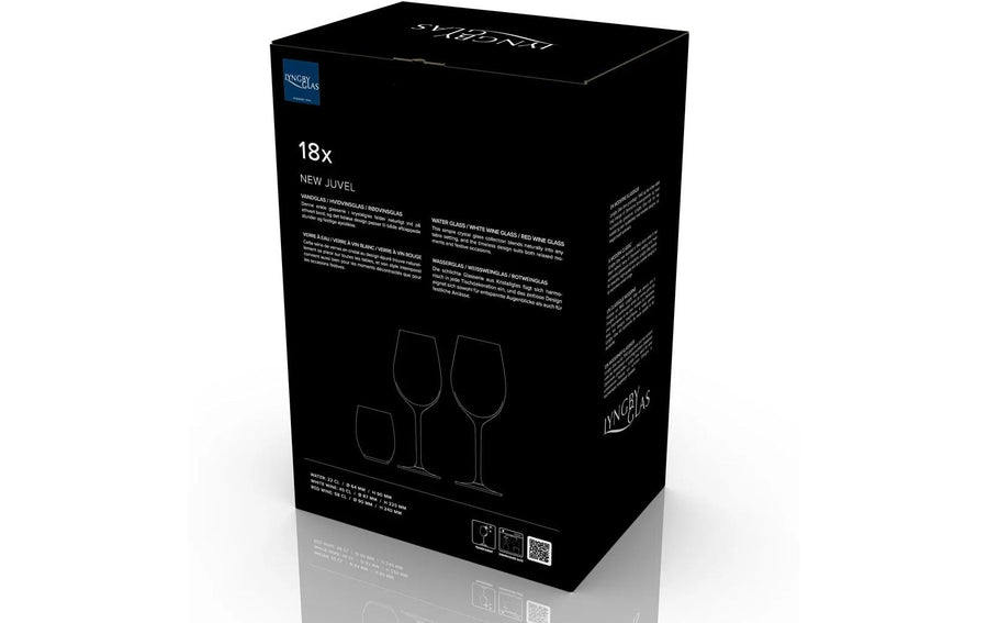 Lyngby Juvel 450 ml, 18 Stück, Transparent - Foto 5