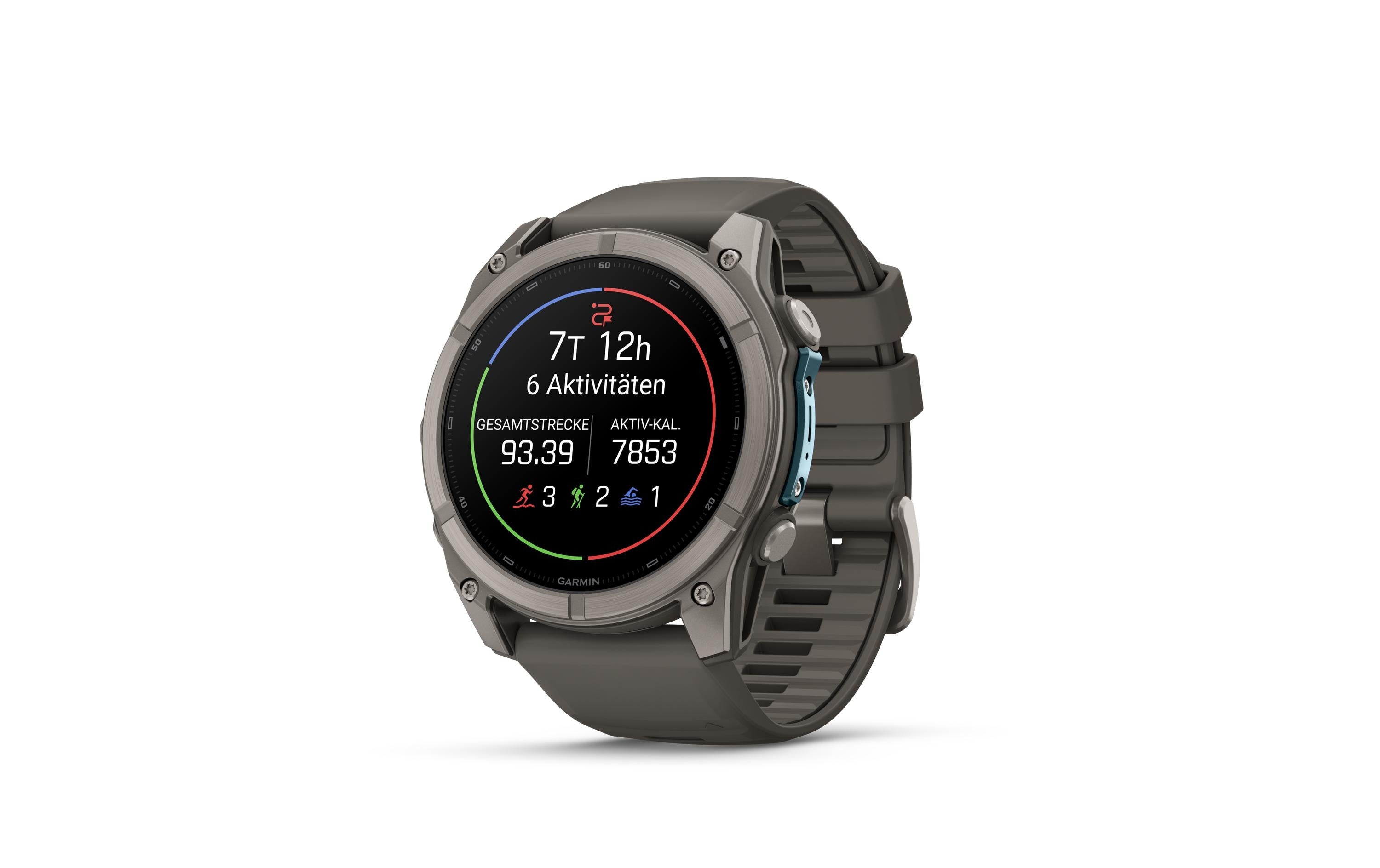GARMIN Fenix 9 51 mm, Kieselgrau