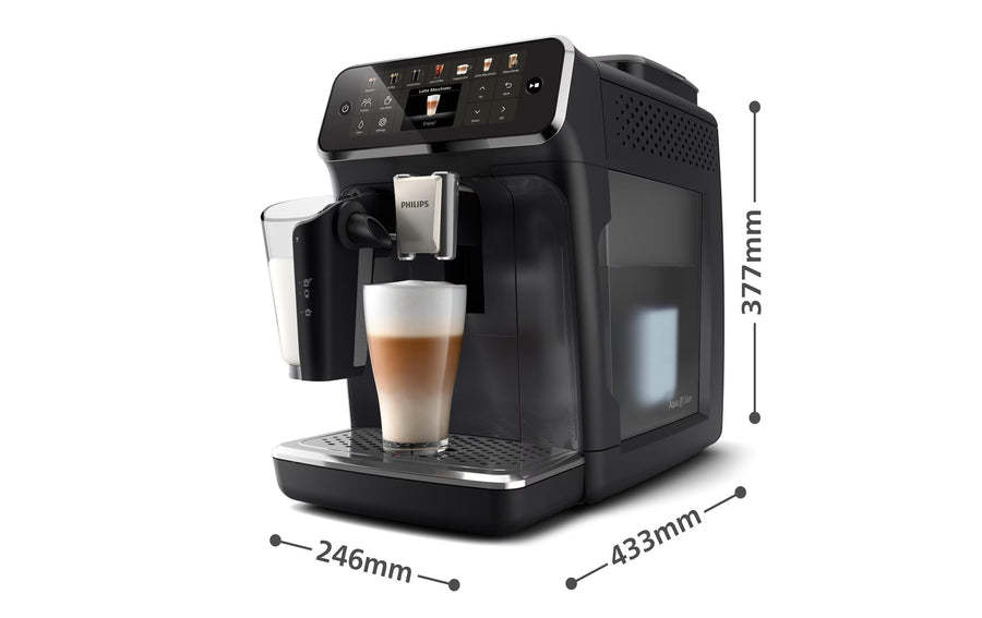 Philips Kaffeevollautomat Series 4400, EP4441/50 Schwarz