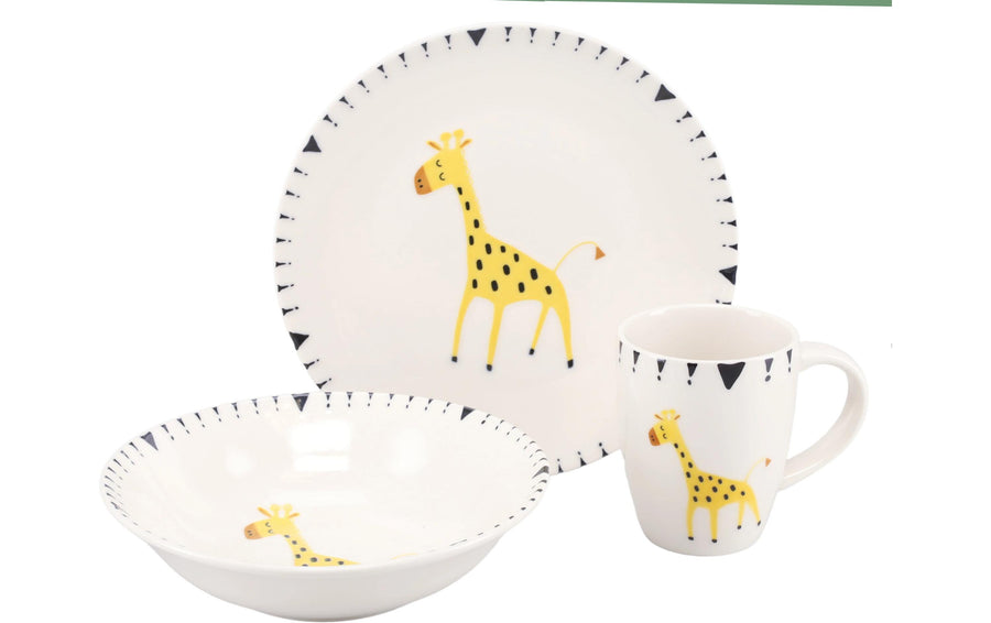 creaTable Safari Steinzeug, 3-teilig