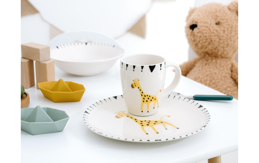 creaTable Safari Steinzeug, 3-teilig