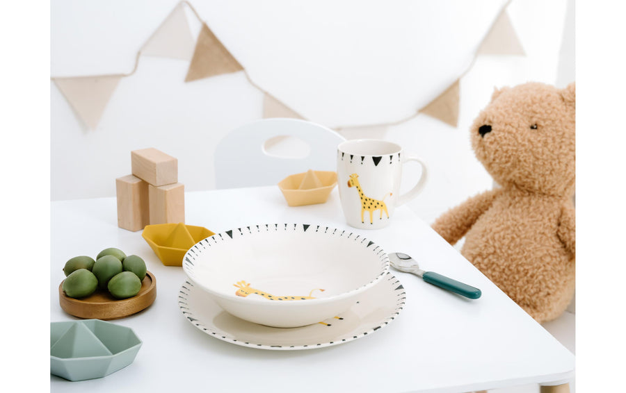 creaTable Safari Steinzeug, 3-teilig