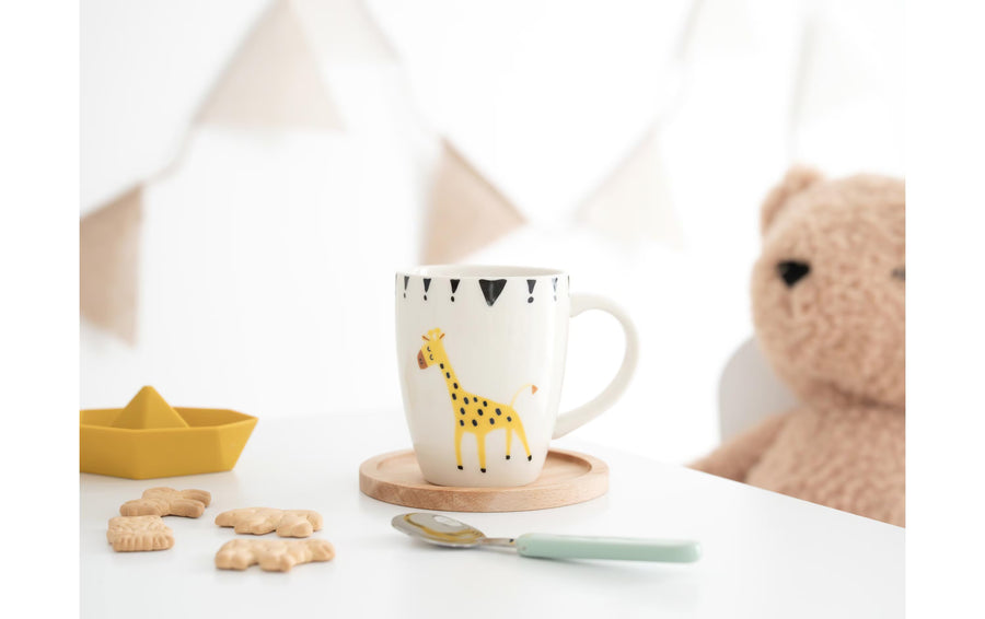 creaTable Safari Becher 4-tlg Bunt