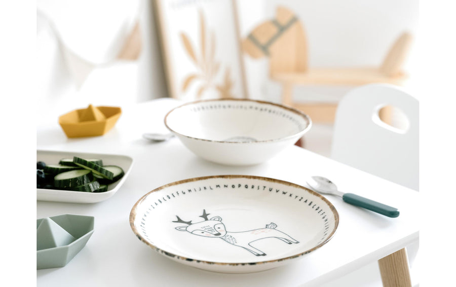 creaTable Freunde des Waldes 8-tlg Bunt