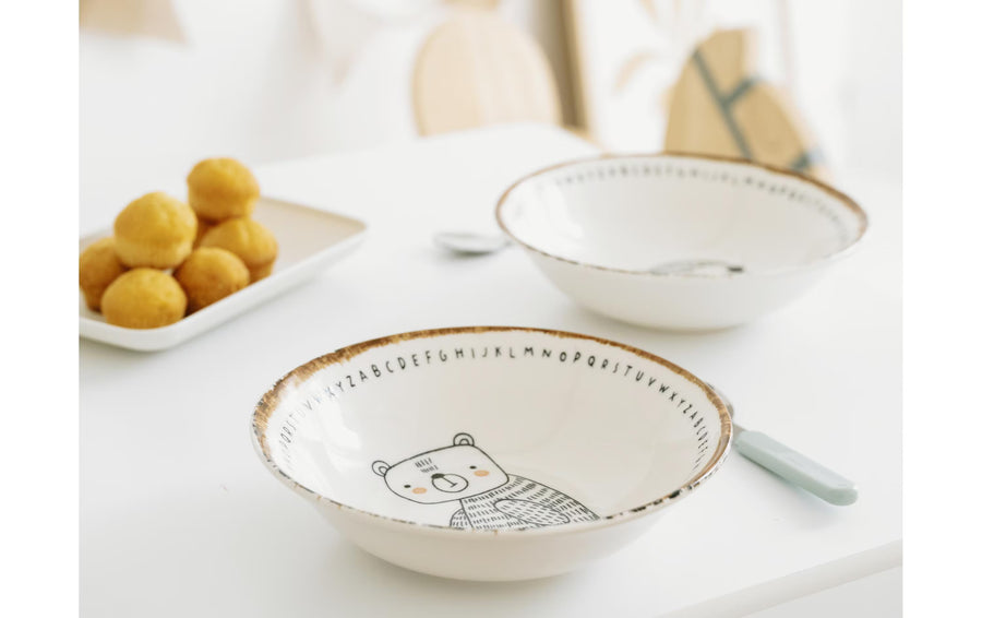 creaTable Freunde des Waldes Mehrzweckschale Steinzeug