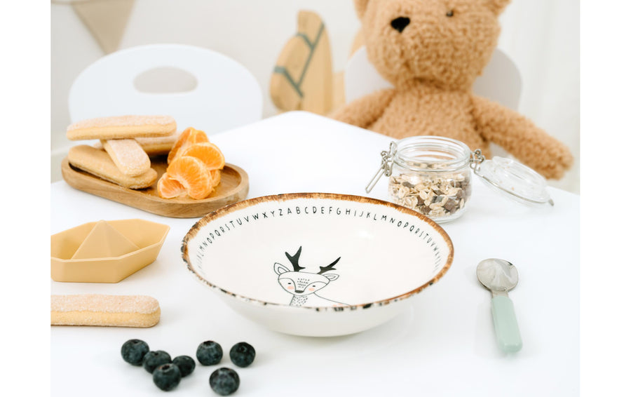 creaTable Freunde des Waldes Set Steinzeug