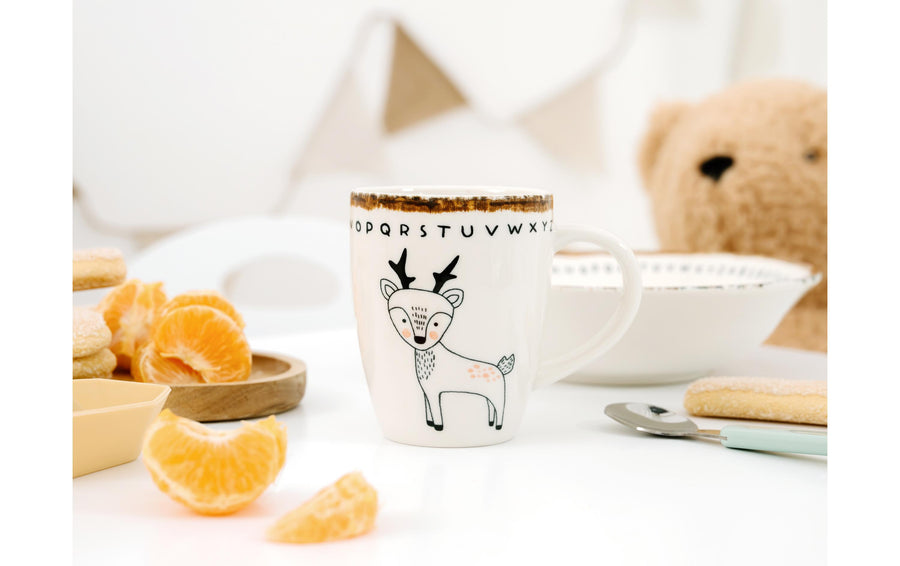creaTable Freunde des Waldes Set Steinzeug