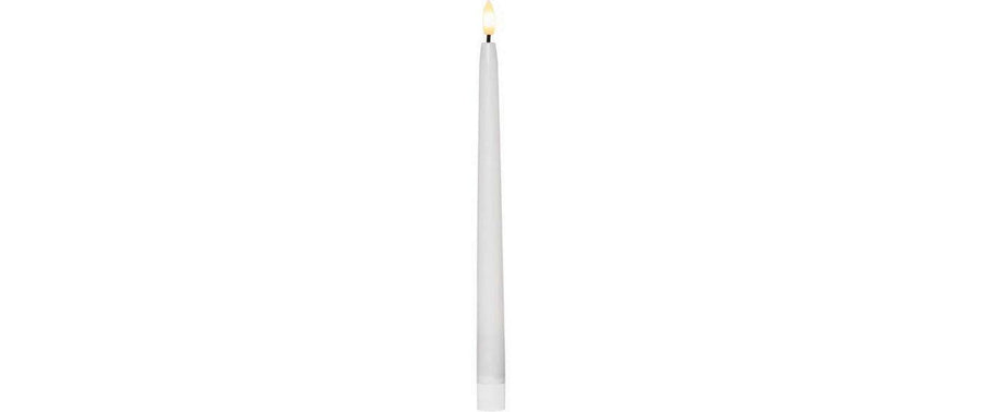 Star Trading LED Dinner Kerze Flamme Charge 4P Indoor, Weiss - Foto 3