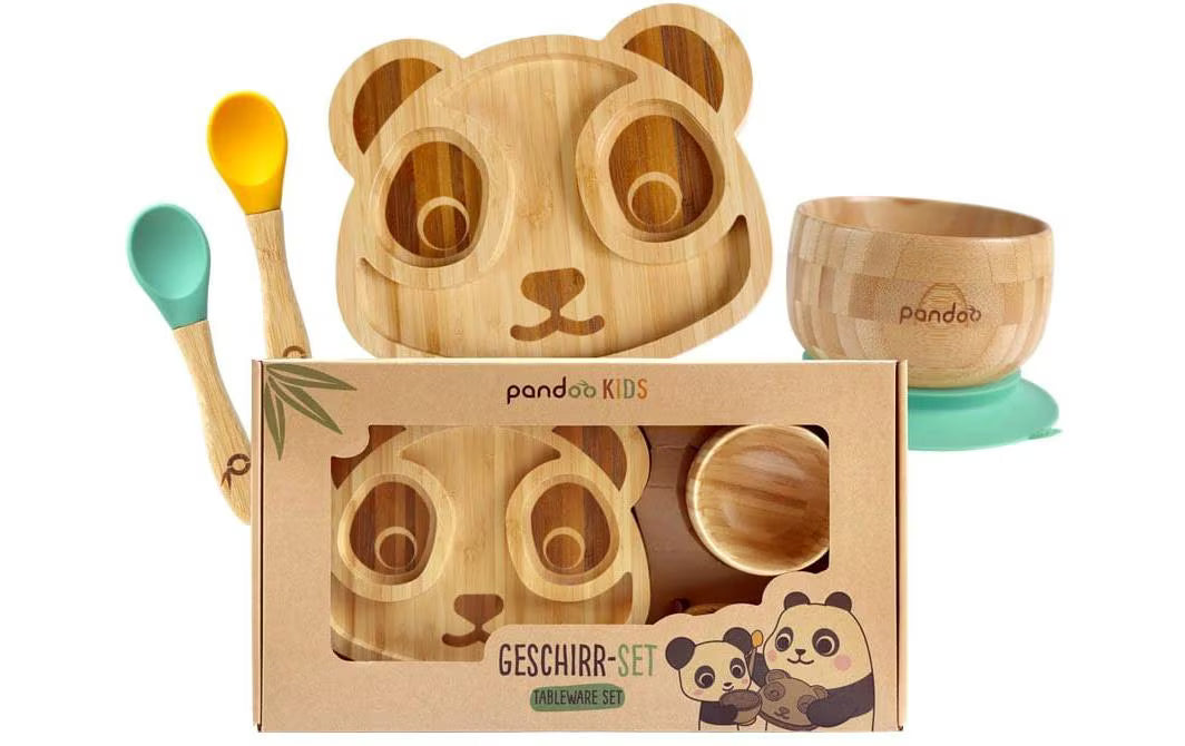 pandoo Kindergeschirr-Set 4-teilig 1 St