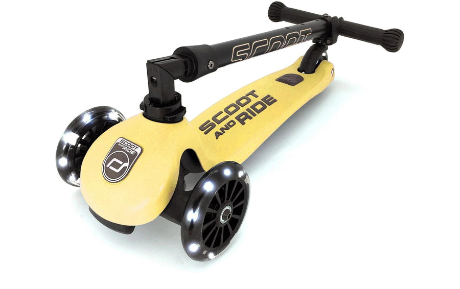 Scoot and Ride Highwaykick 3 LED Zitronengelb - Foto 2 (Alltron XXL3 ID 431437644)
