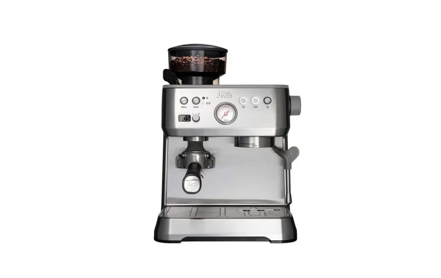 Solis Siebträgermaschine Crema Bar Silber
