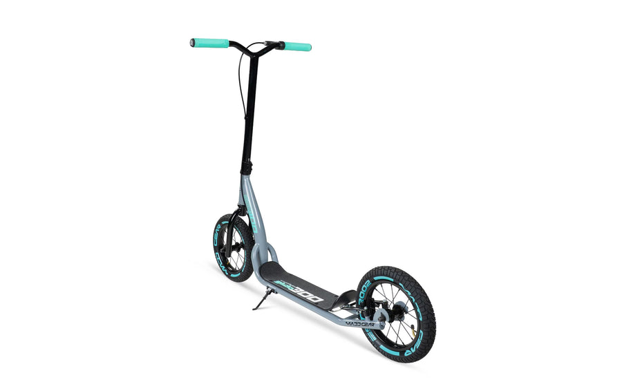 Madd Gear Metro Urban Glide 300 Stahl Grau Teal
