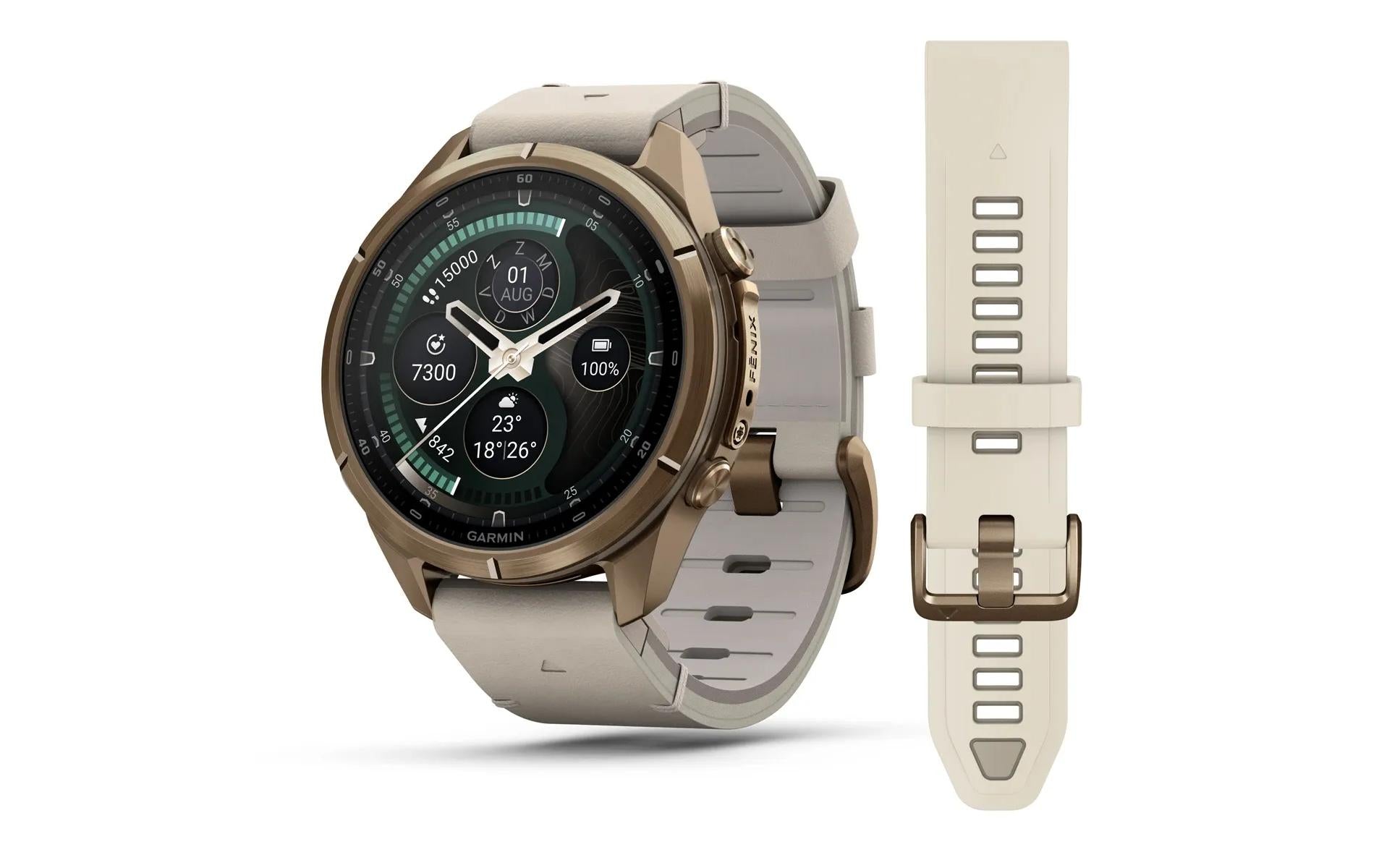 GARMIN Fenix 9 Pro inReach 43 mm French Gray Titan