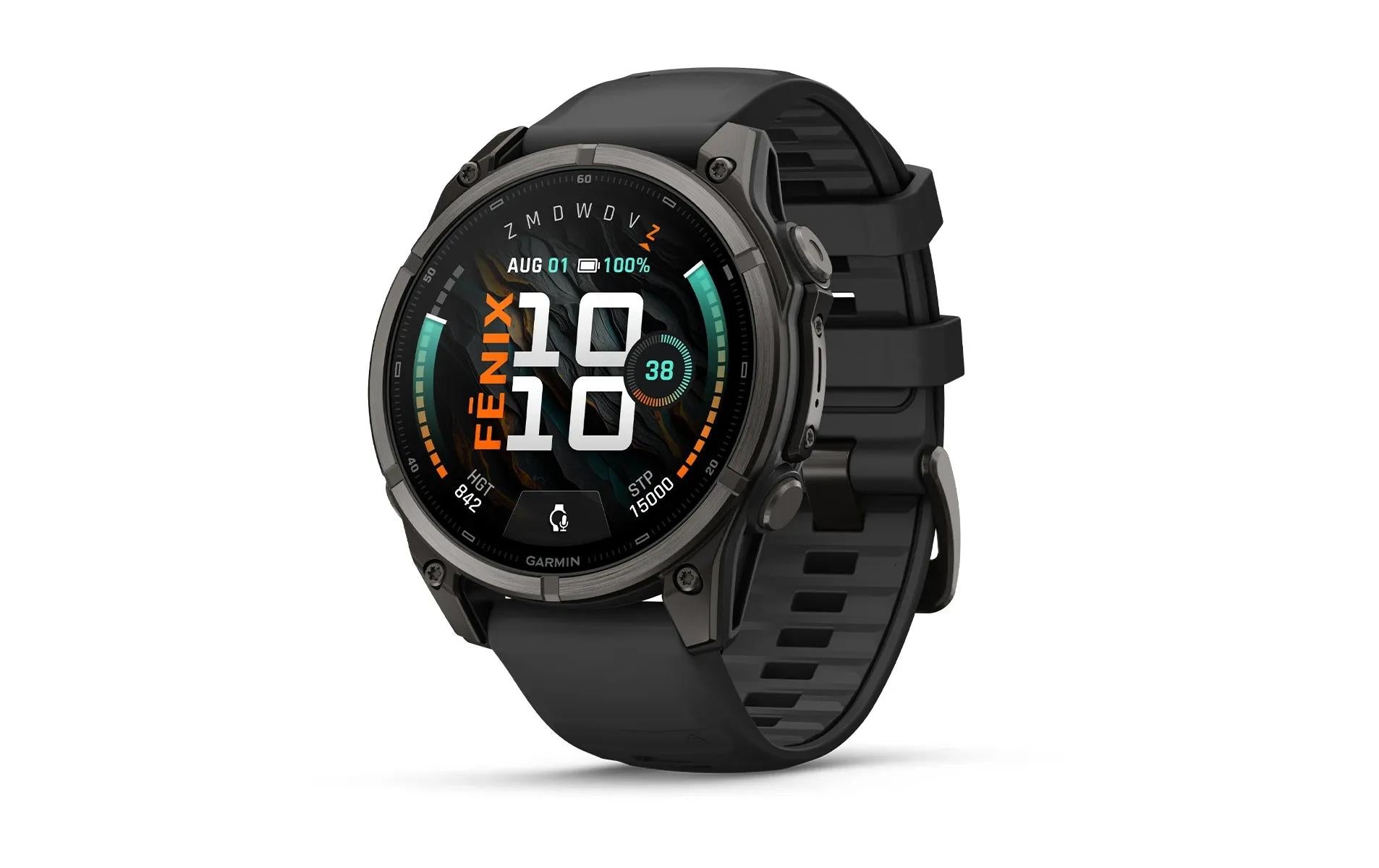 GARMIN Fenix 9 47 mm AMOLED Sapphire Titan Schwarz