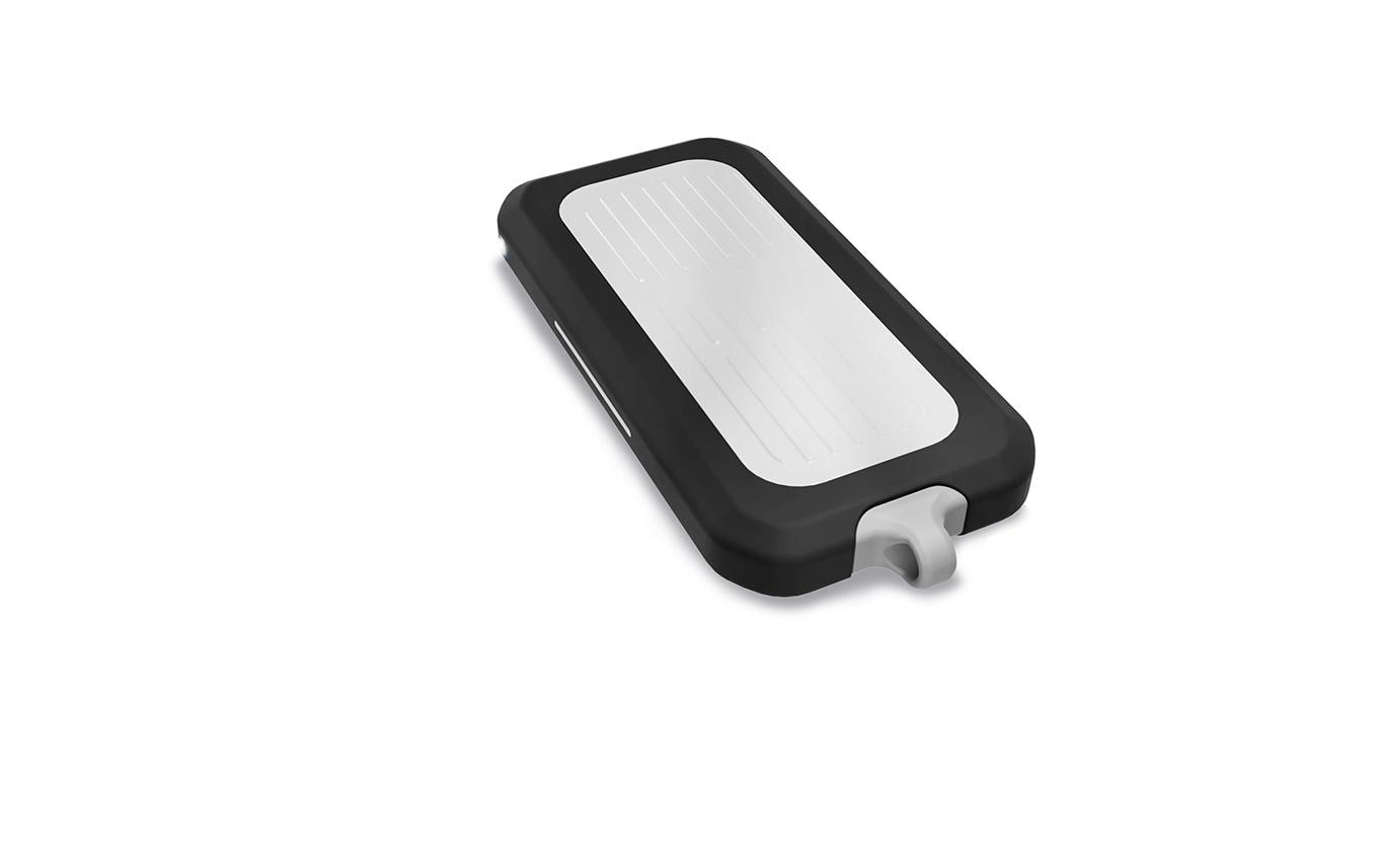 SunSlice Gravity 10 Extreme 37 Wh, Schwarz, Silber