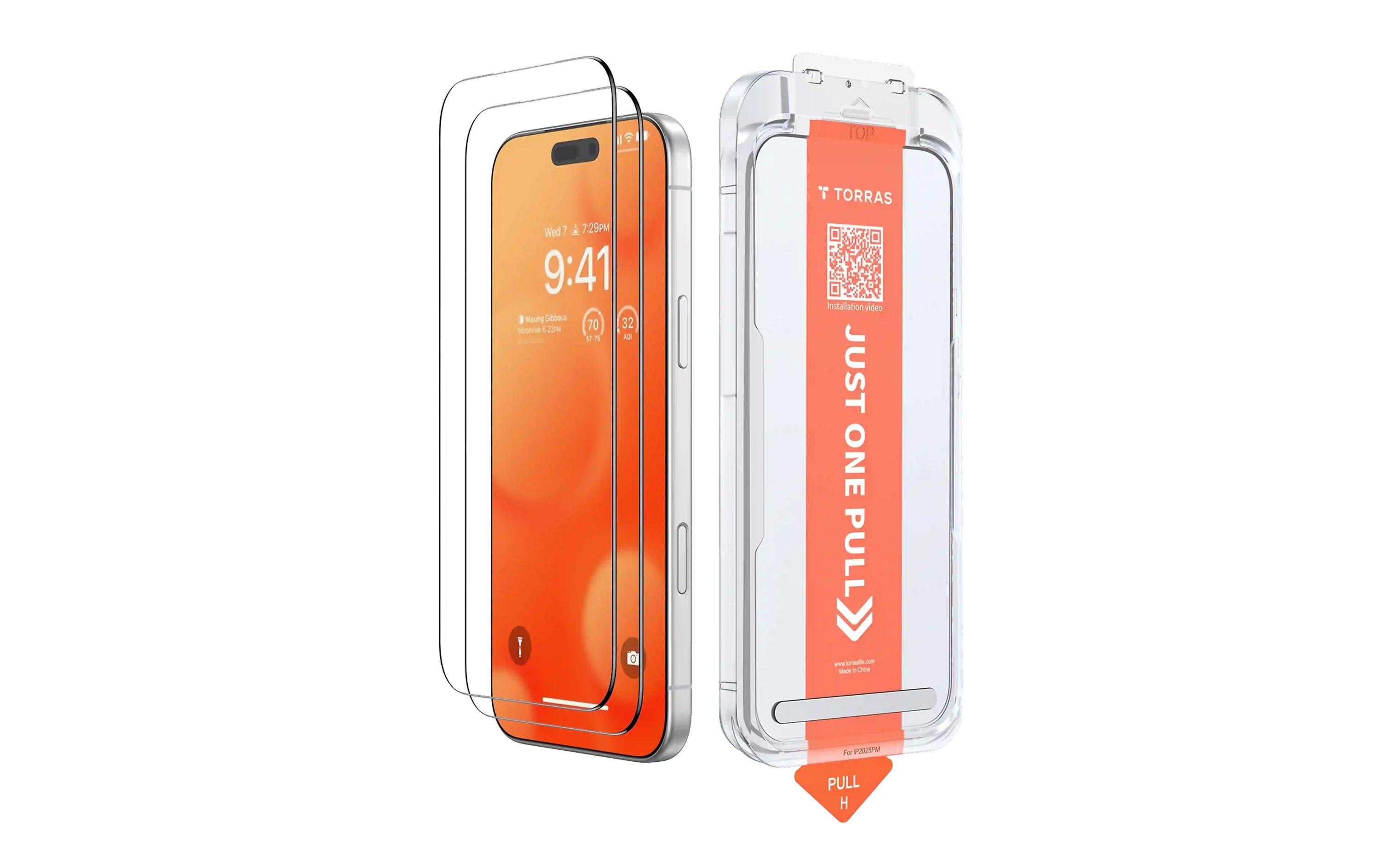 Torras HD Shield iPhone 18 Pro Max, Clear