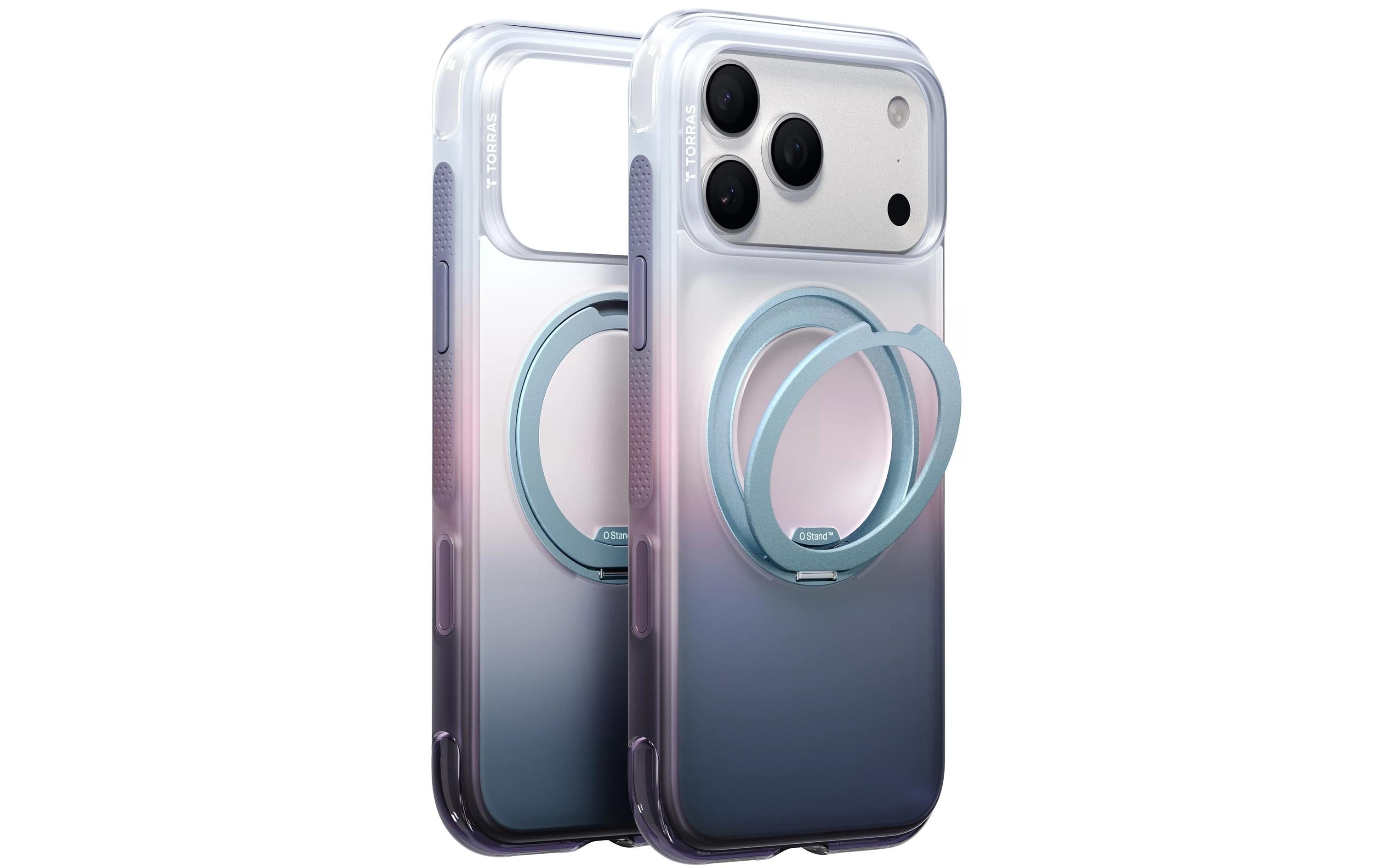 Torras O3 Air Gradient iPhone 18 pro Max, Purple & Blue