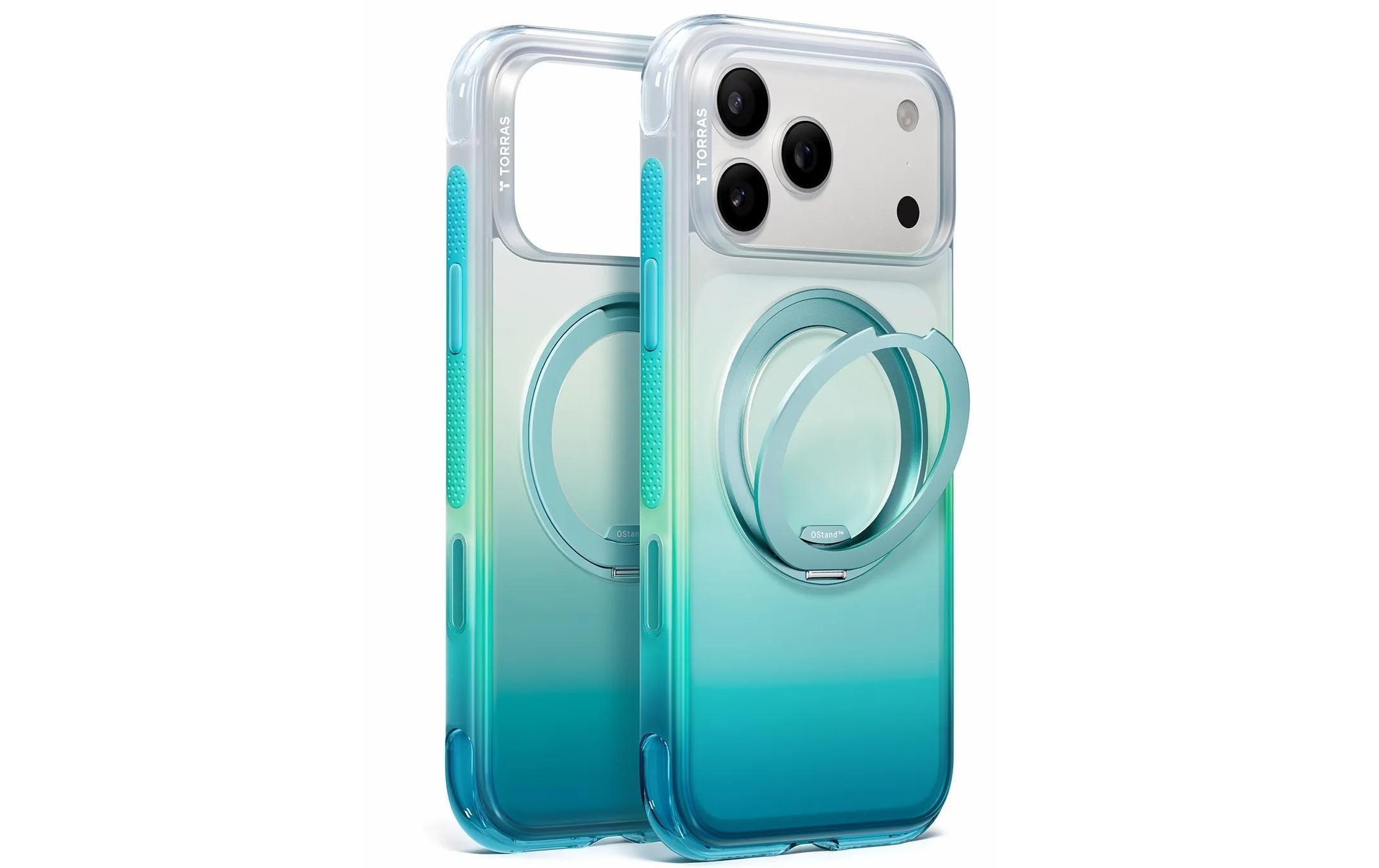 Torras O3 Air Gradient iPhone 18 pro Max, Blue & Green