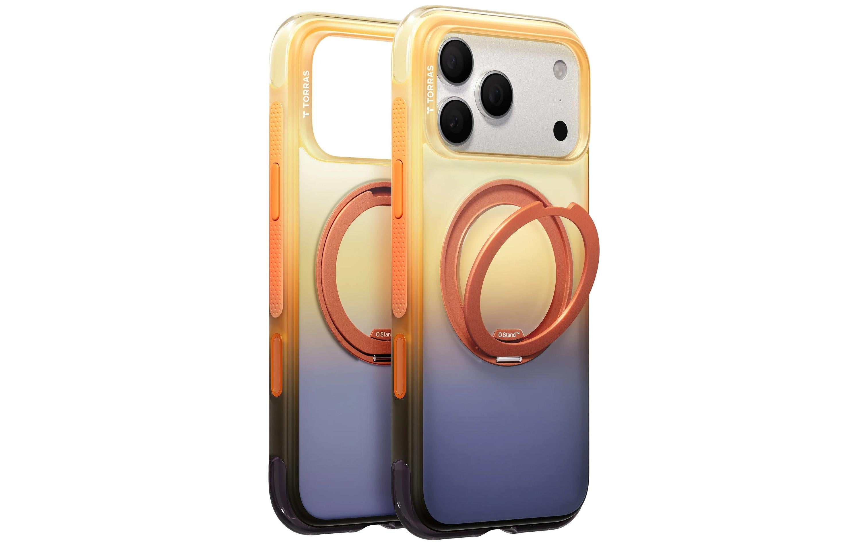 Torras O3 Air Gradient iPhone 18 Pro Max, Orange & Purple
