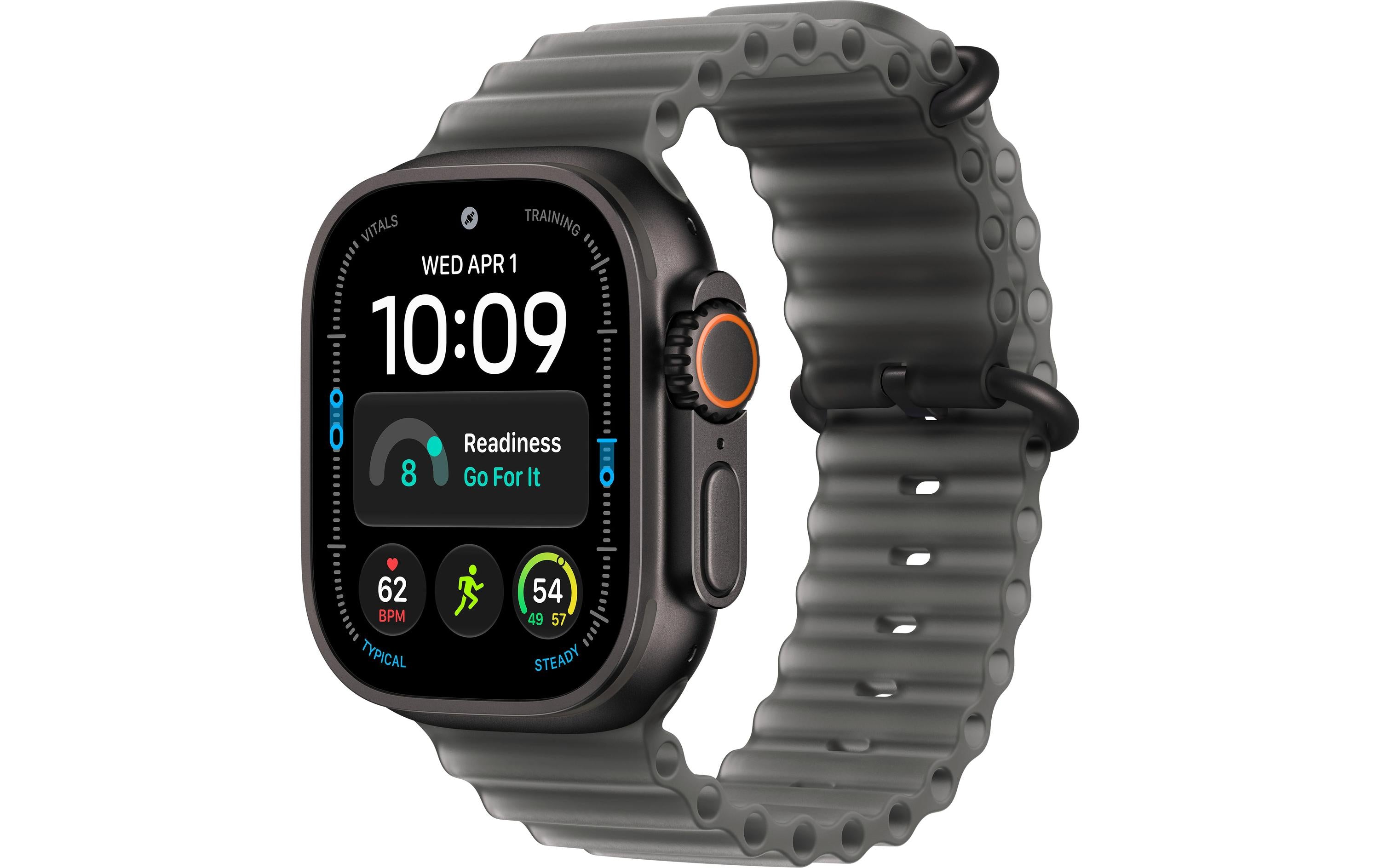 Apple Watch Ultra 4 Black Titanium Ocean Band