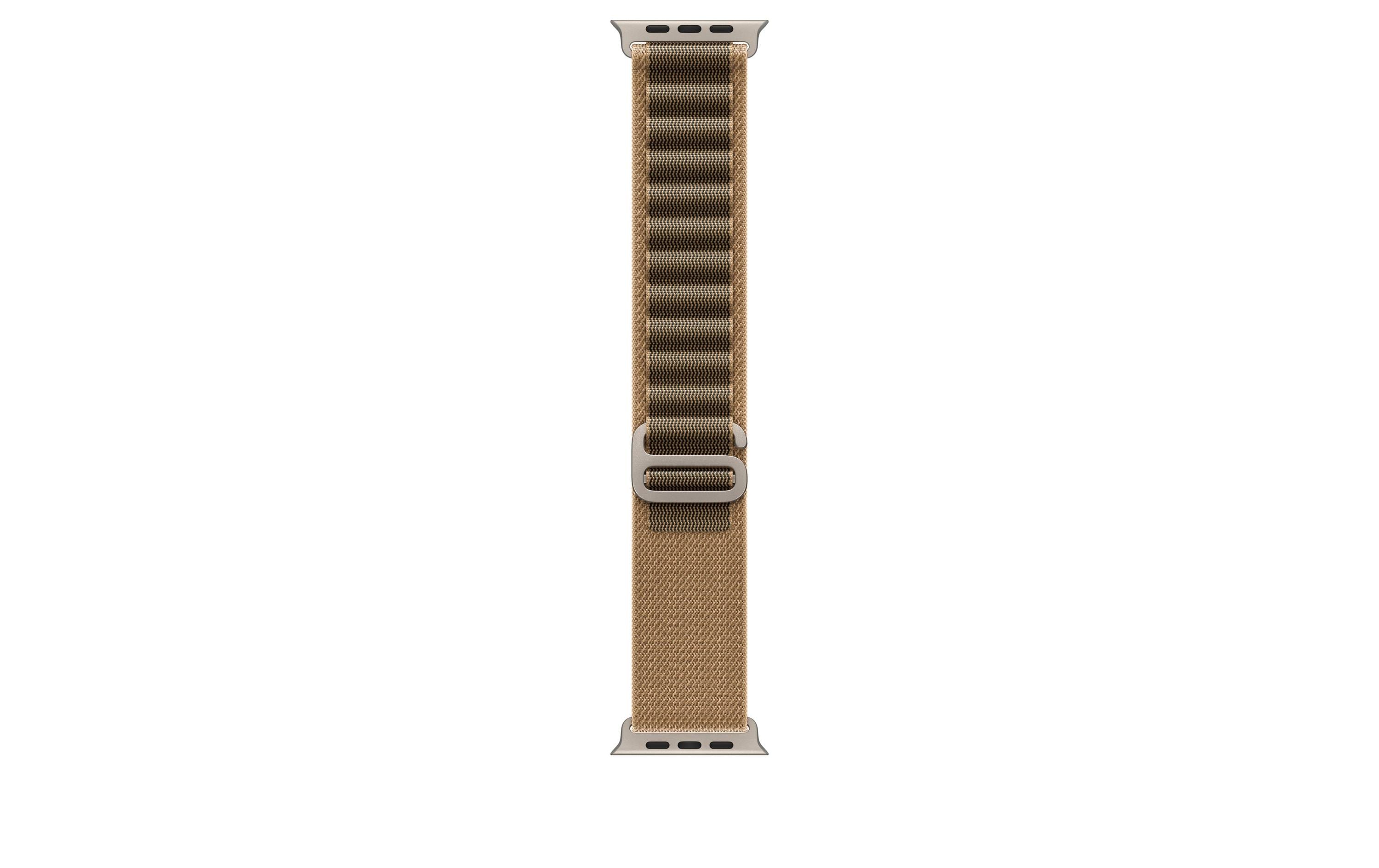 Apple Alpine Loop 49 mm Desert Natural Titanium Finish Large
