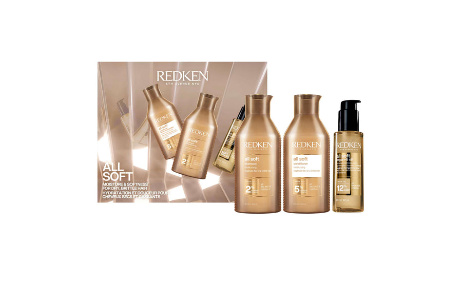 Redken All Soft Holiday Gift Set 3 Stück