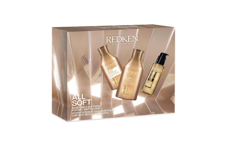 Redken All Soft Holiday Gift Set 3 Stück