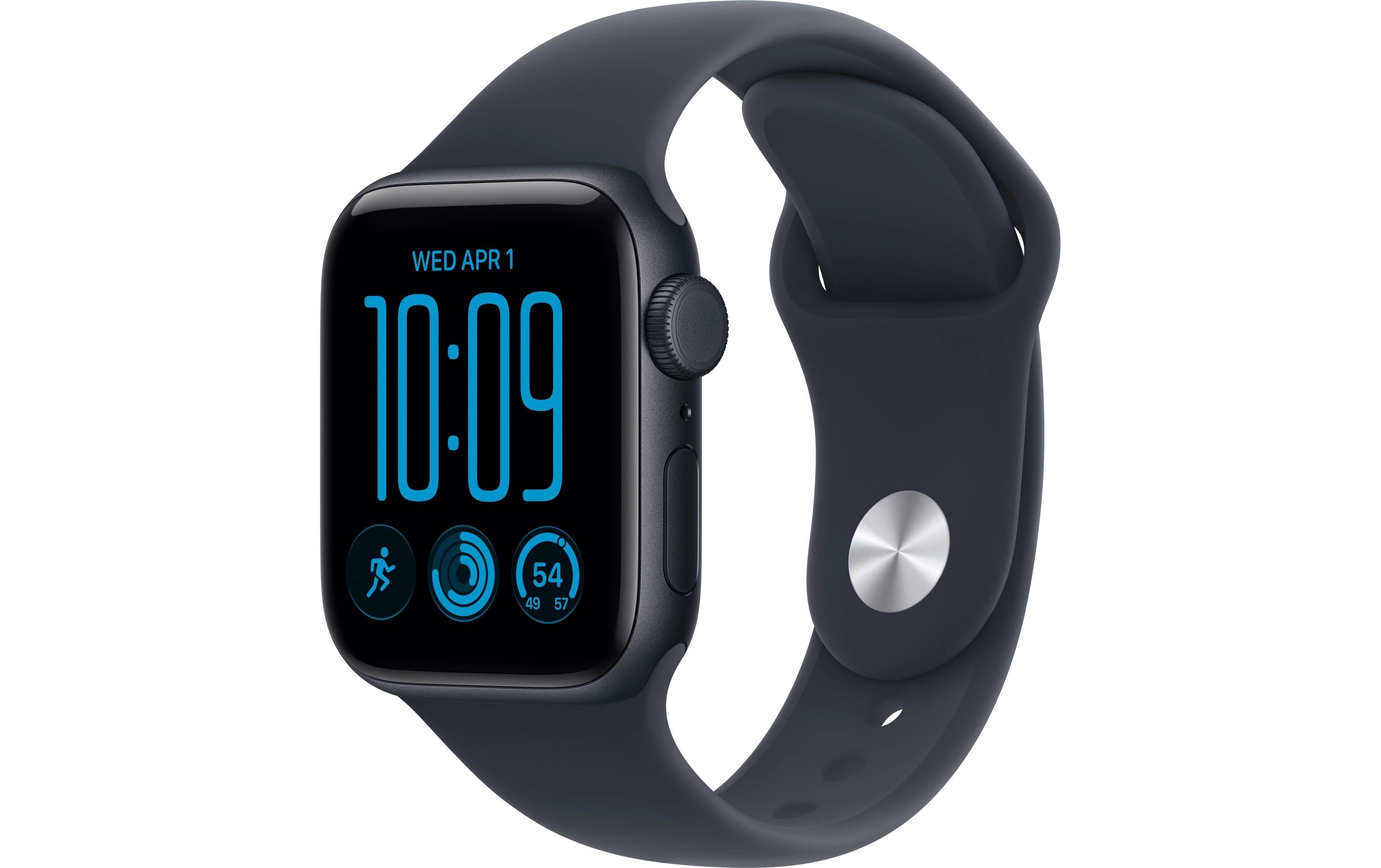 Apple Watch SE 3 40 mm CEL Midnight Aluminium, Blue Sportband M/L